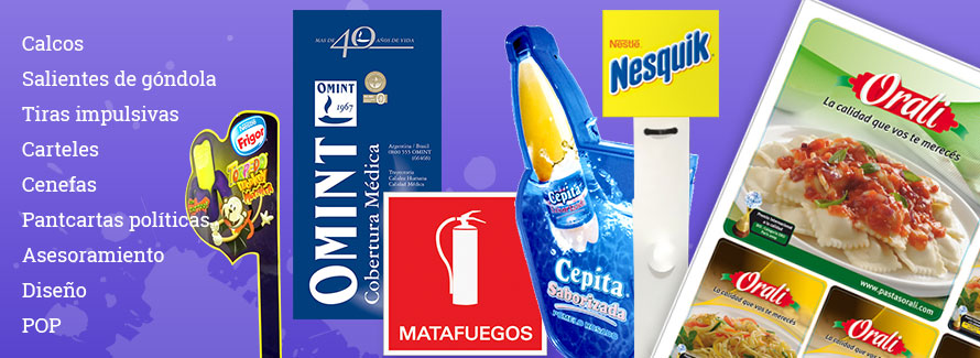 Asesorate sobre publicidad impresa en Printers PDV. Cartelería e impresión para agencias de publicidad y empresas