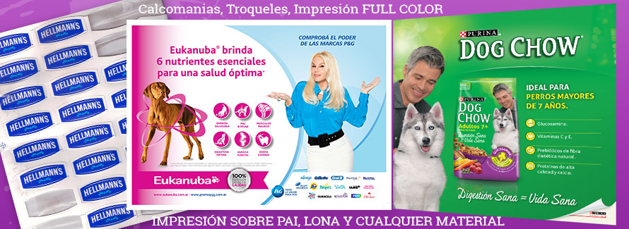 Imprimí tu publicidad con la mejor calidad en serigrafía del mercado. Sergrafía lona pai troqueles publicidad impresa